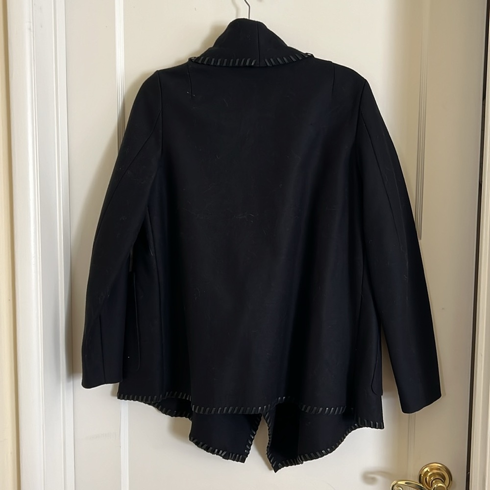 ALLSAINTS, Black Wool Roux Jacket - Picture 9 of 10